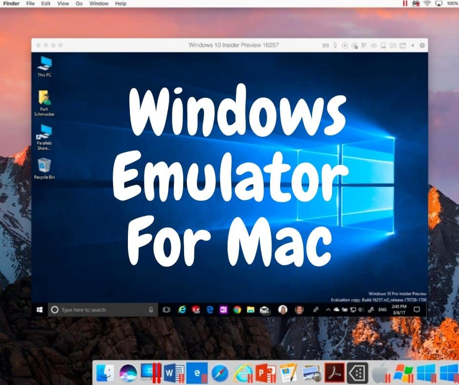 east mac windows emulator